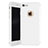 Custodia Silicone Ultra Sottile Morbida Cover H01 per Apple iPhone 8 Bianco