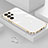 Custodia Silicone Ultra Sottile Morbida Cover M01 per Samsung Galaxy S24 Ultra 5G Bianco