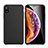 Custodia Silicone Ultra Sottile Morbida Cover S01 per Apple iPhone XR Nero