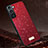 Custodia Silicone Ultra Sottile Morbida Cover S01 per Samsung Galaxy S21 FE 5G Rosso