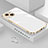 Custodia Silicone Ultra Sottile Morbida Cover S03 per Apple iPhone 13 Bianco