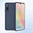 Custodia Silicone Ultra Sottile Morbida Cover S03 per Huawei P20 Pro Blu