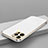 Custodia Silicone Ultra Sottile Morbida Cover S04 per Apple iPhone 15 Pro Max Bianco