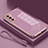 Custodia Silicone Ultra Sottile Morbida Cover S04 per Samsung Galaxy S22 5G Viola