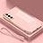 Custodia Silicone Ultra Sottile Morbida Cover S04 per Samsung Galaxy S24 5G Oro Rosa