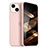 Custodia Silicone Ultra Sottile Morbida Cover S05 per Apple iPhone 15 Oro Rosa