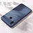 Custodia Silicone Ultra Sottile Morbida Cover S05 per Huawei Honor 8X Blu