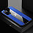 Custodia Silicone Ultra Sottile Morbida Cover X01L per Oppo A55 5G Blu