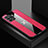 Custodia Silicone Ultra Sottile Morbida Cover X01L per Oppo F19 Pro Rosso