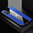 Custodia Silicone Ultra Sottile Morbida Cover X01L per Oppo F19s Blu