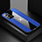 Custodia Silicone Ultra Sottile Morbida Cover X01L per Samsung Galaxy A52 4G Blu