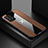 Custodia Silicone Ultra Sottile Morbida Cover X01L per Samsung Galaxy A72 4G Marrone