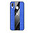 Custodia Silicone Ultra Sottile Morbida Cover X02L per Samsung Galaxy A40 Blu