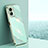 Custodia Silicone Ultra Sottile Morbida Cover XL1 per Oppo A77 5G Verde
