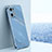 Custodia Silicone Ultra Sottile Morbida Cover XL1 per Oppo Find X5 Pro 5G Blu