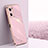 Custodia Silicone Ultra Sottile Morbida Cover XL1 per Oppo Reno7 SE 5G Rosa