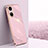 Custodia Silicone Ultra Sottile Morbida Cover XL1 per Oppo Reno8 T 4G Lavanda