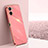 Custodia Silicone Ultra Sottile Morbida Cover XL1 per Realme V20 5G Rosa Caldo