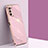 Custodia Silicone Ultra Sottile Morbida Cover XL1 per Samsung Galaxy M02s Rosa