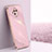 Custodia Silicone Ultra Sottile Morbida Cover XL1 per Xiaomi Redmi Note 9 5G Rosa