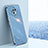 Custodia Silicone Ultra Sottile Morbida Cover XL1 per Xiaomi Redmi Note 9T 5G Blu