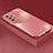 Custodia Silicone Ultra Sottile Morbida Cover XL4 per Samsung Galaxy A52 4G Rosa Caldo