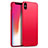 Custodia Silicone Ultra Sottile Morbida S02 per Apple iPhone Xs Max Rosso