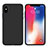 Custodia Silicone Ultra Sottile Morbida S11 per Apple iPhone Xs Nero