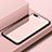 Custodia Silicone Ultra Sottile Morbida Specchio R02 per Apple iPhone 7 Plus Rosa