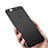 Custodia Silicone Ultra Sottile Morbida U01 per Apple iPhone 6S Plus Nero