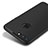 Custodia Silicone Ultra Sottile Morbida Z05 per Apple iPhone 7 Plus Nero