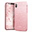 Custodia TPU Morbida Bling Bling per Apple iPhone X Rosa