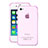 Custodia TPU Trasparente Ultra Sottile Morbida per Apple iPhone 4 Rosa