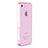 Custodia TPU Trasparente Ultra Sottile Morbida per Apple iPhone 4 Rosa