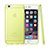 Custodia TPU Trasparente Ultra Sottile Morbida per Apple iPhone 6 Plus Verde