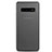 Custodia Ultra Slim Trasparente Rigida Cover Opaca P01 per Samsung Galaxy S10 Grigio