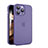 Custodia Ultra Sottile Trasparente Rigida Cover Opaca QC per Apple iPhone 15 Pro Max Viola