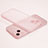Custodia Ultra Sottile Trasparente Rigida Cover Opaca U02 per Apple iPhone 15 Rosa