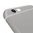 Custodia Ultra Sottile Trasparente Silicone Opaca per Apple iPhone 6S Grigio