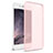 Custodia Ultra Sottile Trasparente Silicone Opaca per Apple iPhone 6S Rosa