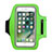 Fascia da Braccio Armband Corsa Sportiva Universale B02 Verde