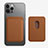 Lusso Pelle Portafoglio con Mag-Safe Magnetic per Apple iPhone 12