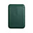 Lusso Pelle Portafoglio con Mag-Safe Magnetic per Apple iPhone 12 Pro Max Verde