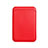 Lusso Pelle Portafoglio con Mag-Safe Magnetic per Apple iPhone 12 Rosso