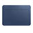 Morbido Pelle Custodia Marsupio Tasca L01 per Apple MacBook 12 pollici Blu
