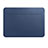 Morbido Pelle Custodia Marsupio Tasca L01 per Apple MacBook Pro 13 pollici Blu