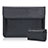 Morbido Pelle Custodia Marsupio Tasca L01 per Samsung Galaxy Book S 13.3 SM-W767 Nero