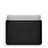 Morbido Pelle Custodia Marsupio Tasca L02 per Apple MacBook Air 13 pollici Nero