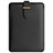 Morbido Pelle Custodia Marsupio Tasca L04 per Apple MacBook Pro 13 pollici (2020) Nero