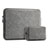 Morbido Pelle Custodia Marsupio Tasca per Samsung Galaxy Book Flex 13.3 NP930QCG Grigio